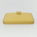 CHANEL Agenda Day Planner Cover Caviar Skin Yellow Gold CC Auth bs31454-5