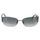 CHANEL Sunglasses plastic Black CC Auth bs31456-2