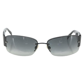 CHANEL Sunglasses plastic Black CC Auth bs31456 - 0