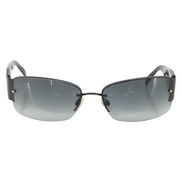CHANEL Sunglasses plastic Black CC Auth bs31456 - 0