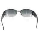 CHANEL Sunglasses plastic Black CC Auth bs31456-3