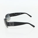 CHANEL Sunglasses plastic Black CC Auth bs31456-5