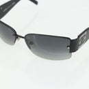 CHANEL Sunglasses plastic Black CC Auth bs31456-7
