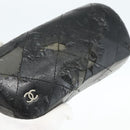 CHANEL Sunglasses plastic Black CC Auth bs31457-11