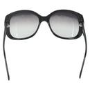 CHANEL Sunglasses plastic Black CC Auth bs31457-3