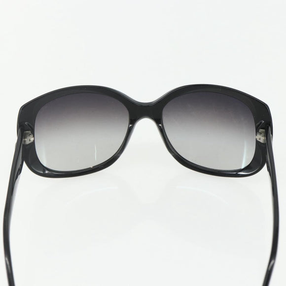 CHANEL Sunglasses plastic Black CC Auth bs31457