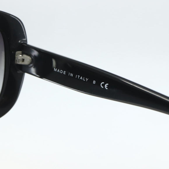 CHANEL Sunglasses plastic Black CC Auth bs31457