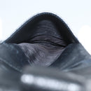 CHANEL Bifold Wallet Caviar Skin Black Gold CC Auth bs31459-19