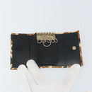 GUCCI Key Case Leather Brown Gold 354499 Auth bs31463-14