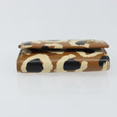 GUCCI Key Case Leather Brown Gold 354499 Auth bs31463-7