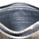 GUCCI GG Supreme Snake Coin Purse PVC Beige Silver Auth bs31464-14