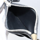 GUCCI GG Supreme Snake Coin Purse PVC Beige Silver Auth bs31464-15