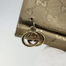 GUCCI GG implementation Long Wallet PVC Gold 224262 Auth bs31465-8