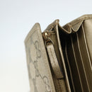 GUCCI GG implementation Long Wallet PVC Gold 224262 Auth bs31465-10