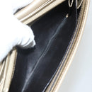 GUCCI GG implementation Long Wallet PVC Gold 224262 Auth bs31465-11