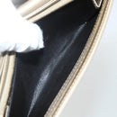 GUCCI GG implementation Long Wallet PVC Gold 224262 Auth bs31465-23