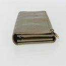 GUCCI GG implementation Long Wallet PVC Gold 224262 Auth bs31465-3