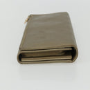 GUCCI GG implementation Long Wallet PVC Gold 224262 Auth bs31465-4