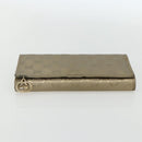 GUCCI GG implementation Long Wallet PVC Gold 224262 Auth bs31465-6