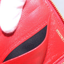 BALENCIAGA Long Wallet Enamel Red 553884 Auth bs31472-21