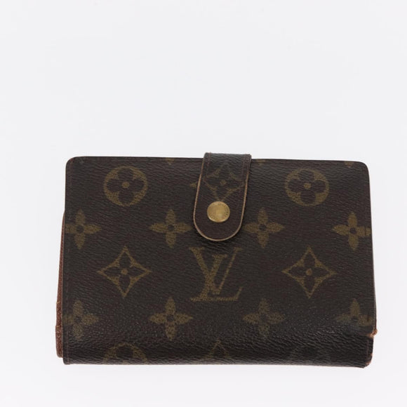 LOUIS VUITTON Monogram Wallet 3 Set LV Auth bs31474