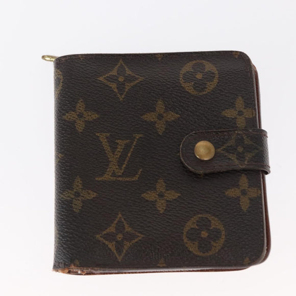 LOUIS VUITTON Monogram Wallet 3 Set LV Auth bs31474