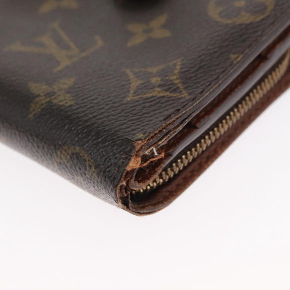 LOUIS VUITTON Monogram Wallet 3 Set LV Auth bs31474