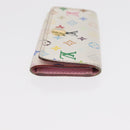 LOUIS VUITTON Monogram Multicolor Key Case 2 Set White LV Auth bs31475-13