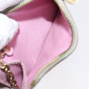 LOUIS VUITTON Monogram Multicolor Key Case 2 Set White LV Auth bs31475-9