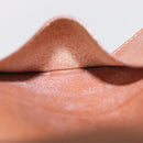 HERMES Wallet Canvas Leather 3 Set Brown Orange gray Auth bs31477-10