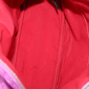 HERMES Pouch Canvas 3 Set Pink Black Brown Auth bs31480-13