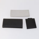 Salvatore Ferragamo Wallet Leather 6 Set Black Beige Red Auth bs31481-3