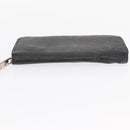 LOUIS VUITTON Epi Wallet Leather 2 Set Black LV Auth bs31483-14