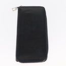 LOUIS VUITTON Epi Wallet Leather 2 Set Black LV Auth bs31483-2