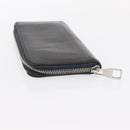 LOUIS VUITTON Epi Wallet Leather 2 Set Black LV Auth bs31483-5