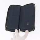 LOUIS VUITTON Epi Wallet Leather 2 Set Black LV Auth bs31483-8