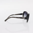 CHANEL Sunglasses plastic 2 Set Brown White CC Auth bs31489-13