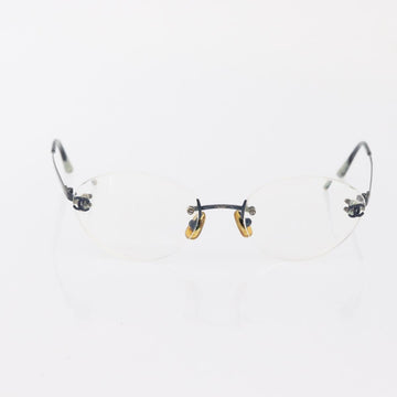 CHANEL Sunglasses plastic 2 Set Brown White CC Auth bs31489 - 0