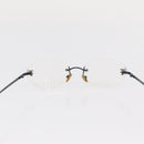 CHANEL Sunglasses plastic 2 Set Brown White CC Auth bs31489-3