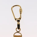 LOEWE Charm Leather metal 2 Set Beige Gold Auth bs31490-5