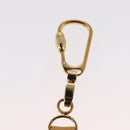 LOEWE Charm Leather metal 2 Set Beige Gold Auth bs31490-7