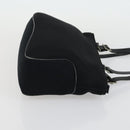 Salvatore Ferragamo Shoulder Bag Leather Canvas 2 Set Black Silver Auth bs31495-13