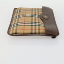 Burberrys Nova Check Hand Bag Canvas 3 Set Beige Green Auth bs31496-11