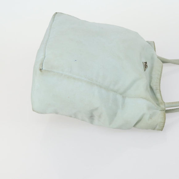 BOTTEGA VENETA Shoulder Bag Nylon 3 Set Blue Brown Auth bs31499