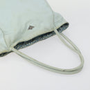 BOTTEGA VENETA Shoulder Bag Nylon 3 Set Blue Brown Auth bs31499-12