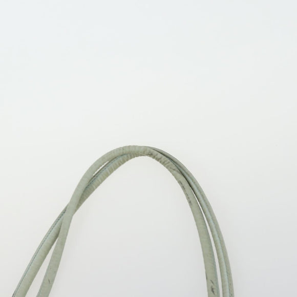 BOTTEGA VENETA Shoulder Bag Nylon 3 Set Blue Brown Auth bs31499