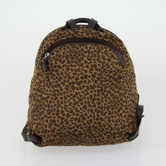 BOTTEGA VENETA Shoulder Bag Nylon 3 Set Blue Brown Auth bs31499