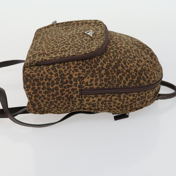 BOTTEGA VENETA Shoulder Bag Nylon 3 Set Blue Brown Auth bs31499