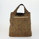 BOTTEGA VENETA Shoulder Bag Nylon 3 Set Blue Brown Auth bs31499-2