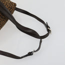 BOTTEGA VENETA Shoulder Bag Nylon 3 Set Blue Brown Auth bs31499-20